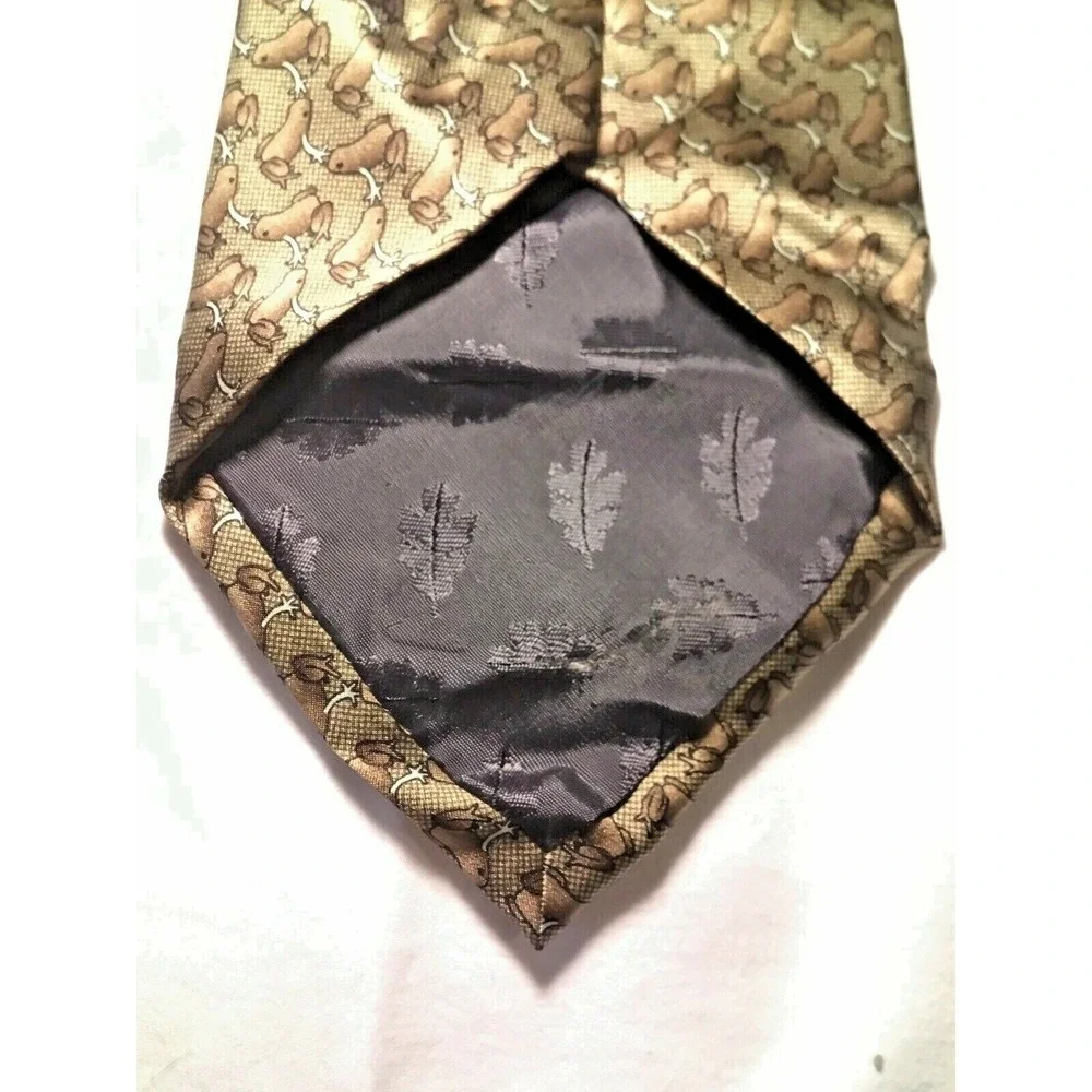 Nature Conservancy Silk Tie Tree‎ Frog Mens Novelty Wildlife Collector